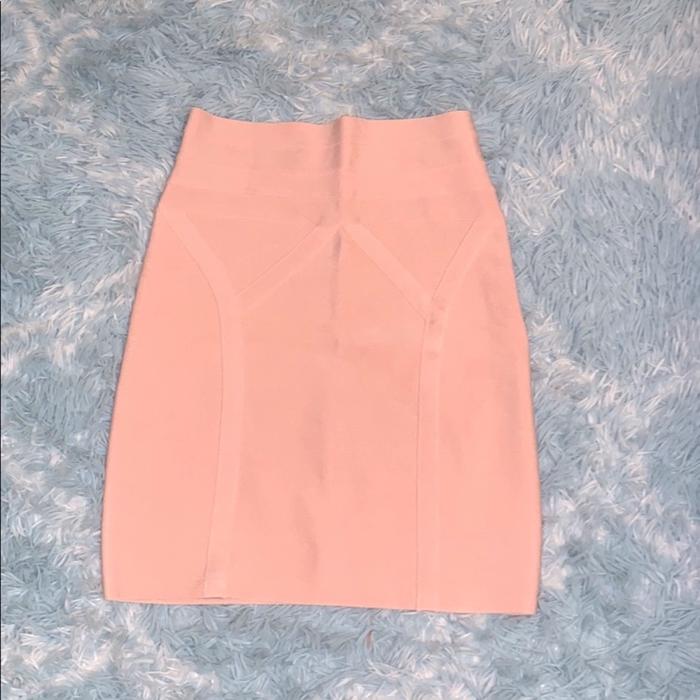 BEBE Blush pink skirt